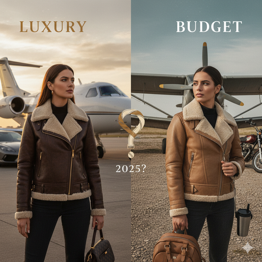 Luxury vs Budget Aviator Jackets for Women: Which is Worth It in 2025?