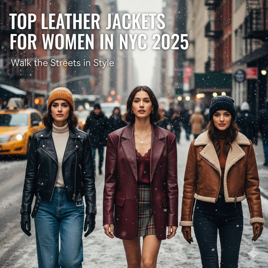 Top Leather Jackets for Women in NYC 2025