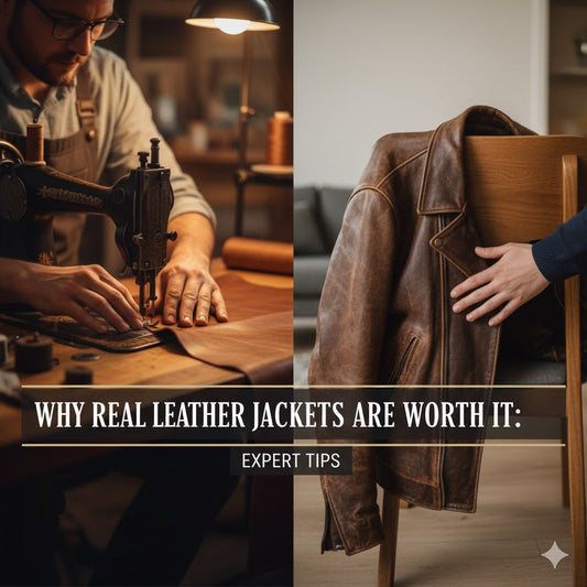 Why Real Leather Jackets Are Worth It: Expert Tips