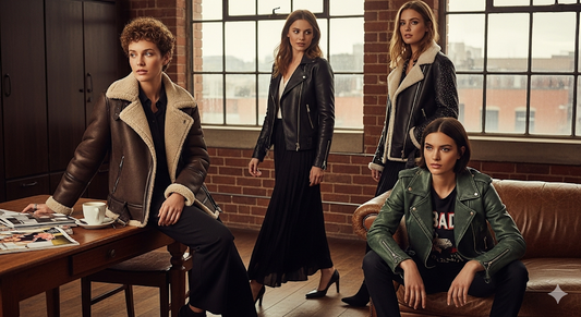 Women’s Aviator Leather Jackets and the Modern Revival of a Classic