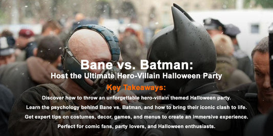 Bane vs. Batman: Host the Ultimate Hero-Villain Halloween Party