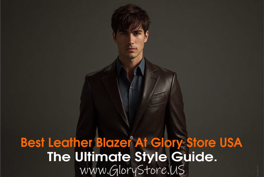 The Ultimate Guide to Men's Leather Blazer at Glory Store USA: