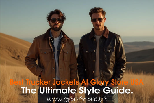 The Ultimate Guide to Men's Leather Trucker Jackets at Glory Store USA: