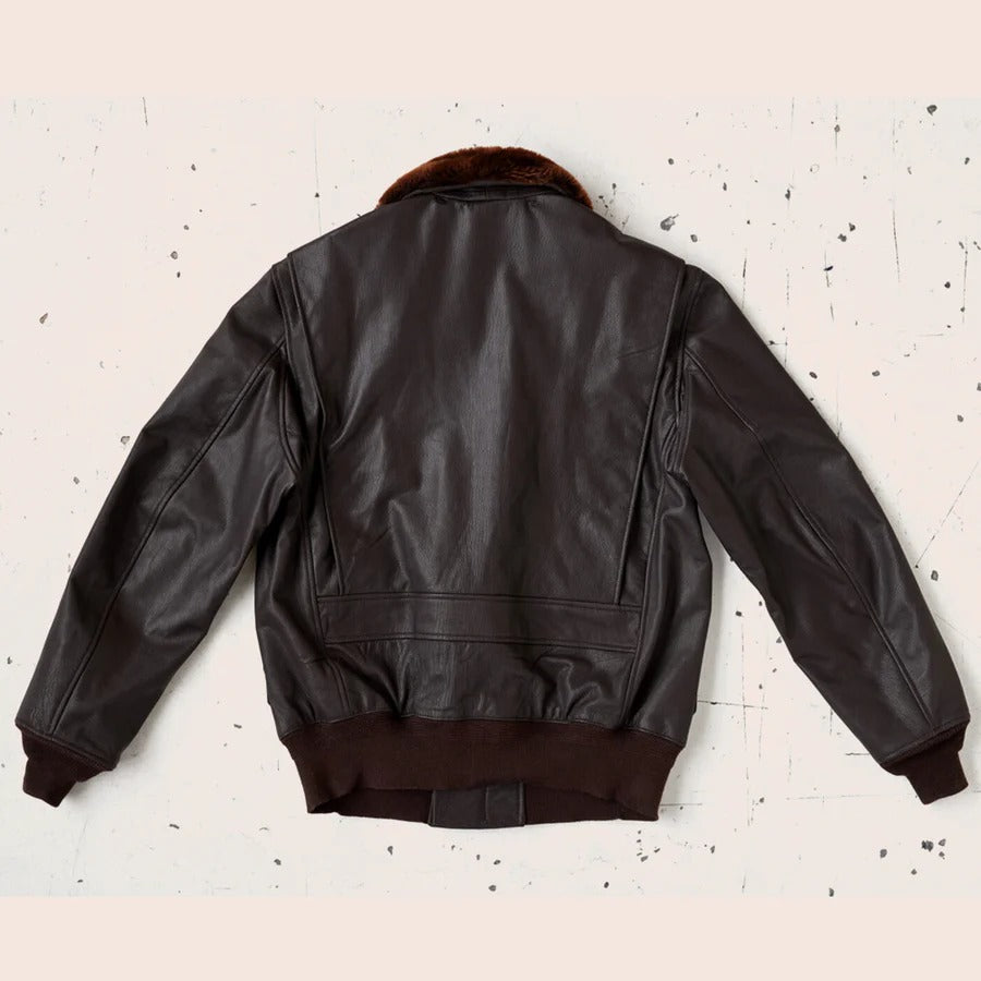 Men's M-422A Flight Leather Bomber Jacket
