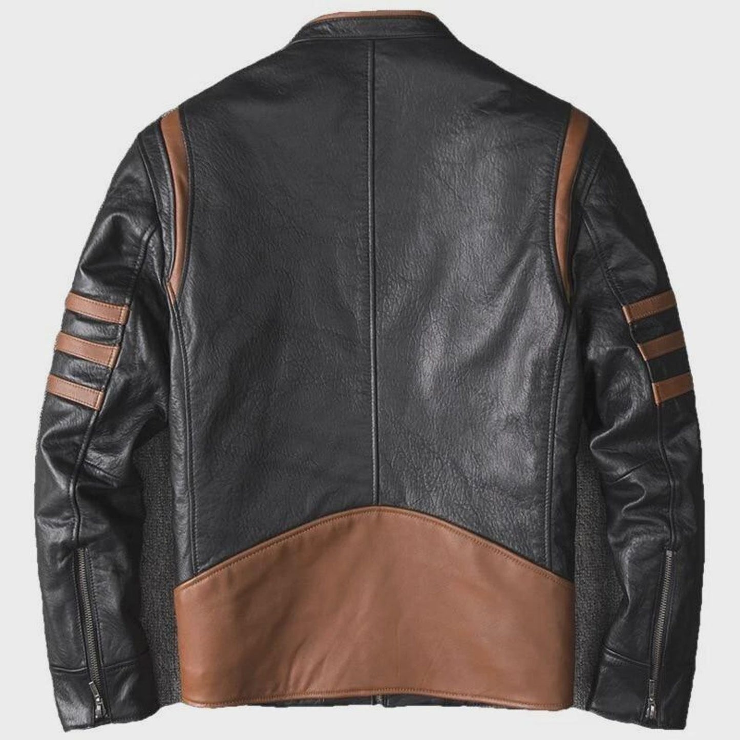 Wolverine Leather Jacket – Men’s Cowhide Motorcycle Jacket Urban Luxe Style