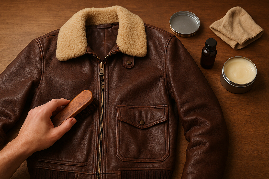 Aviator Leather Jacket Maintenance: Protecting Your Aviator Style in US 2025