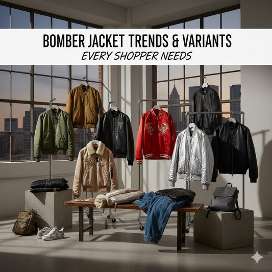 Bomber Jacket Trends & Variants Every Shopper Needs