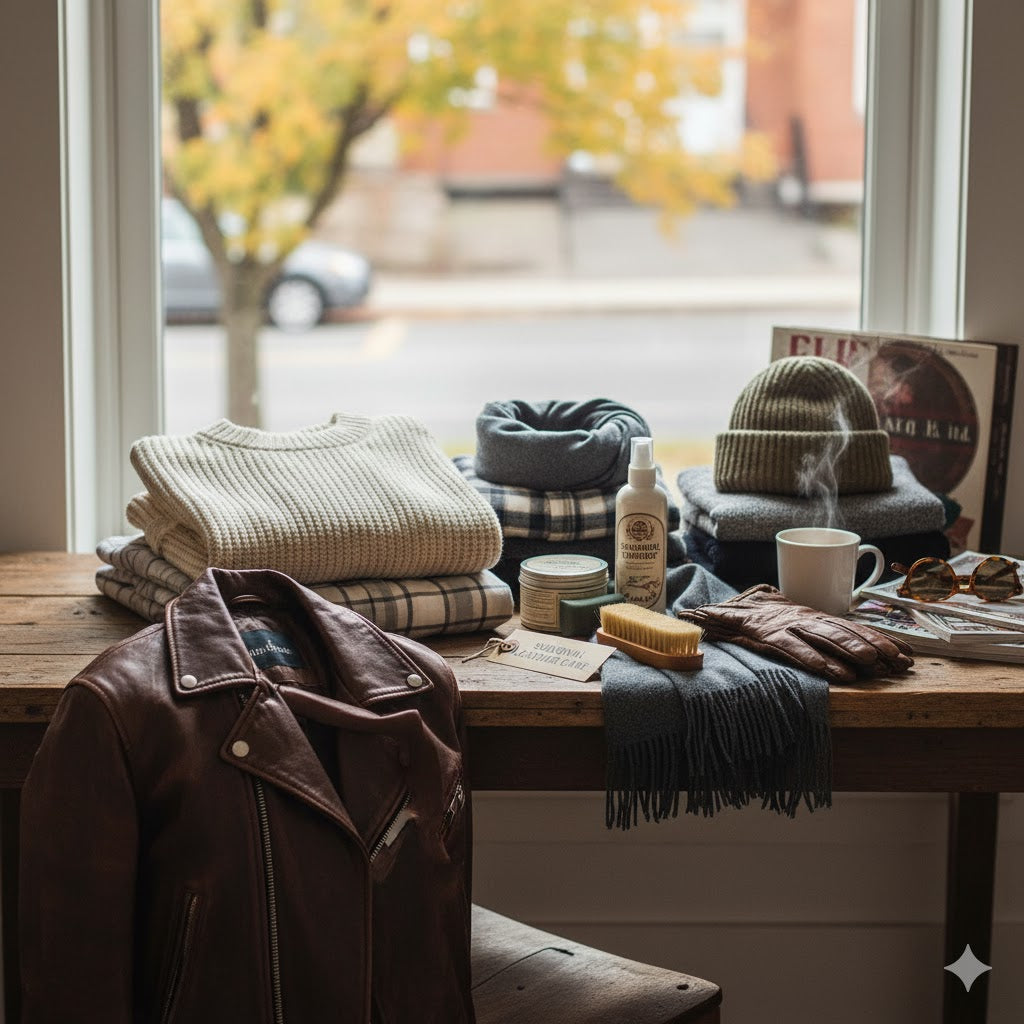 Seasonal Leather Jacket Care and Layering Essentials