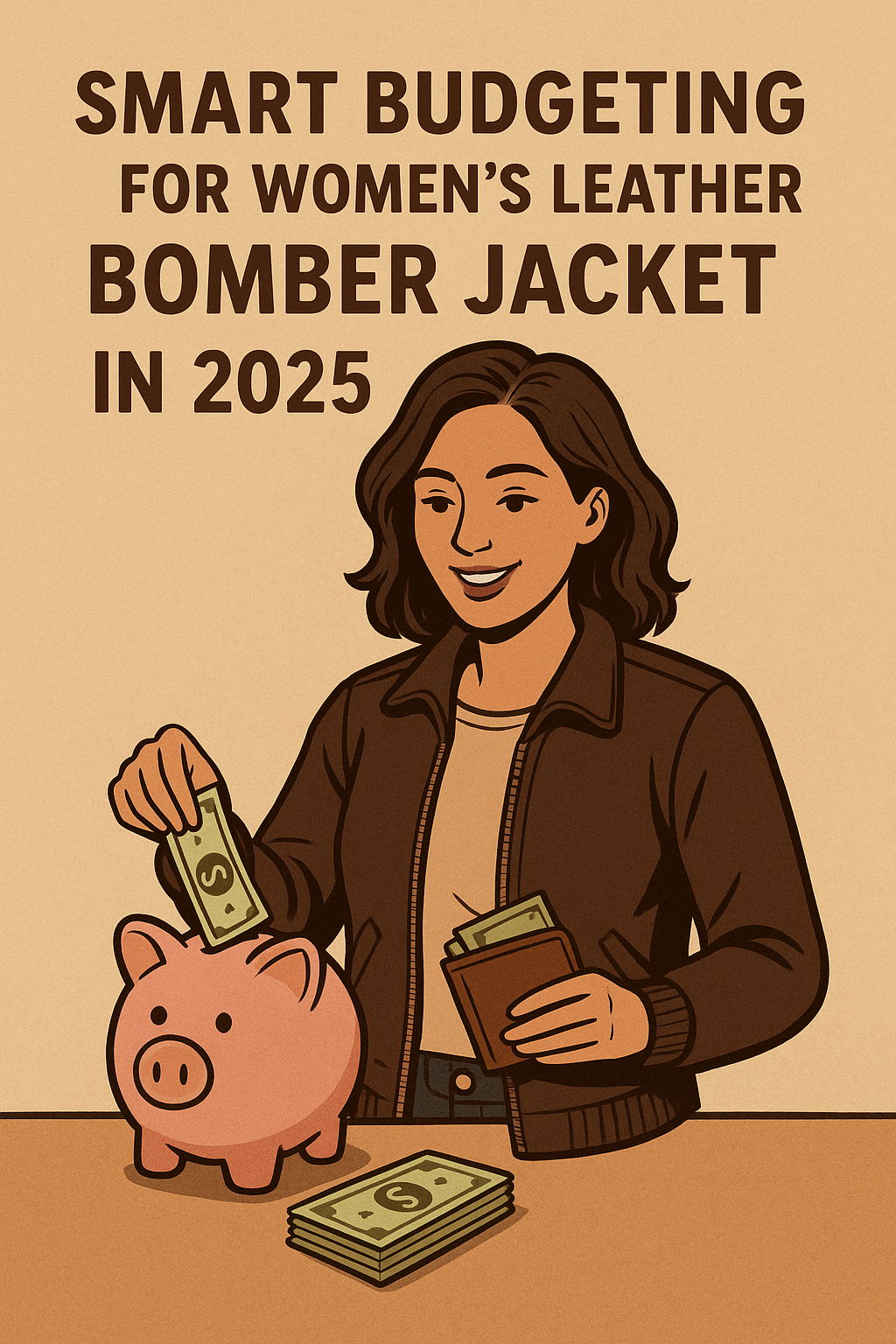 Smart Budgeting for Women’s Leather Bomber Jacket in 2025