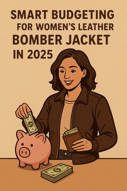 Smart Budgeting for Women’s Leather Bomber Jacket in 2025