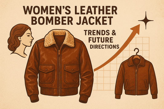 Women’s Leather Bomber Jacket Trends & Future Directions