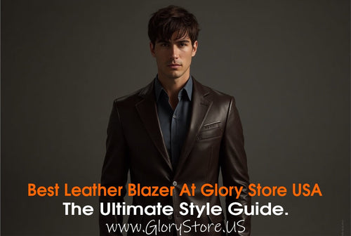The Ultimate Guide to Men's Leather Blazer at Glory Store USA: