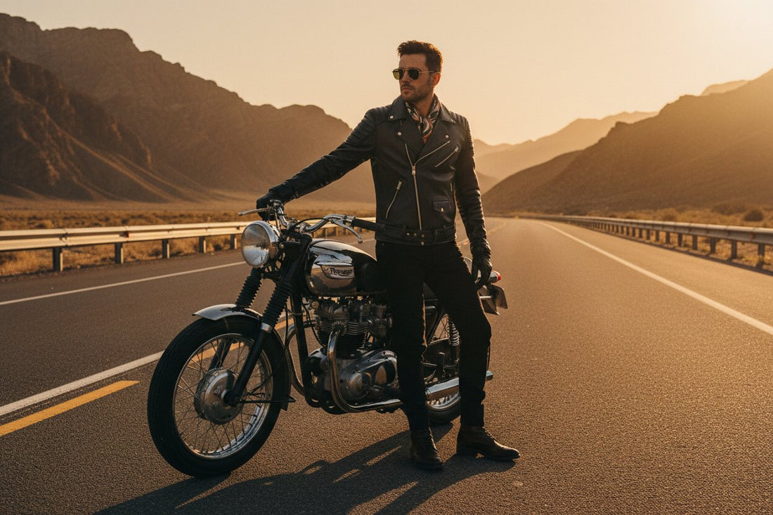 How to Style a Leather Jacket for a Road Trip