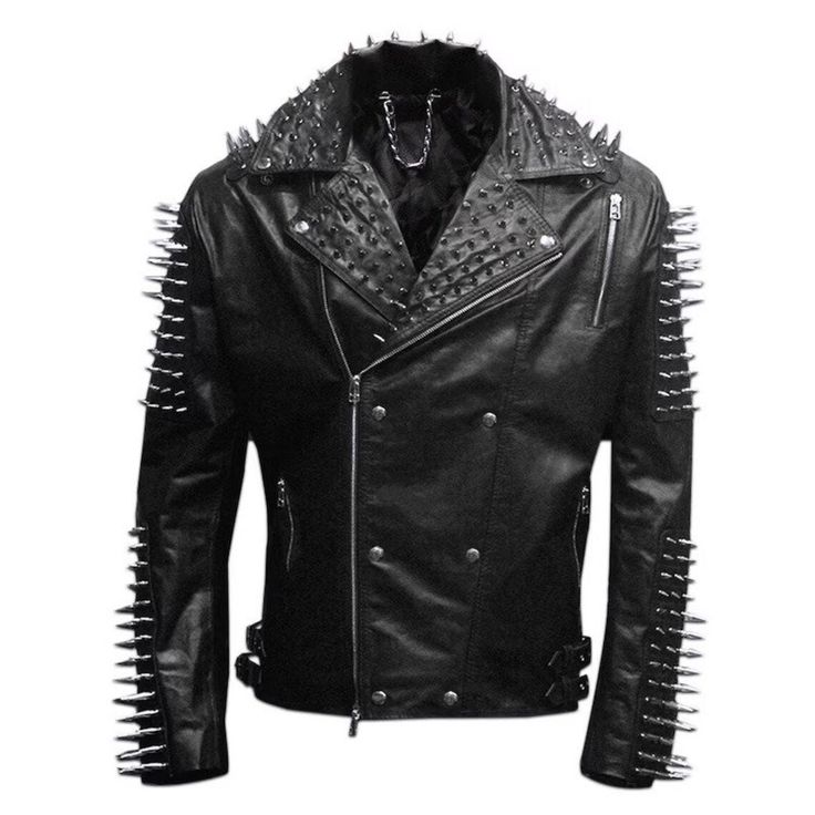 Men's Punk Leather Jackets