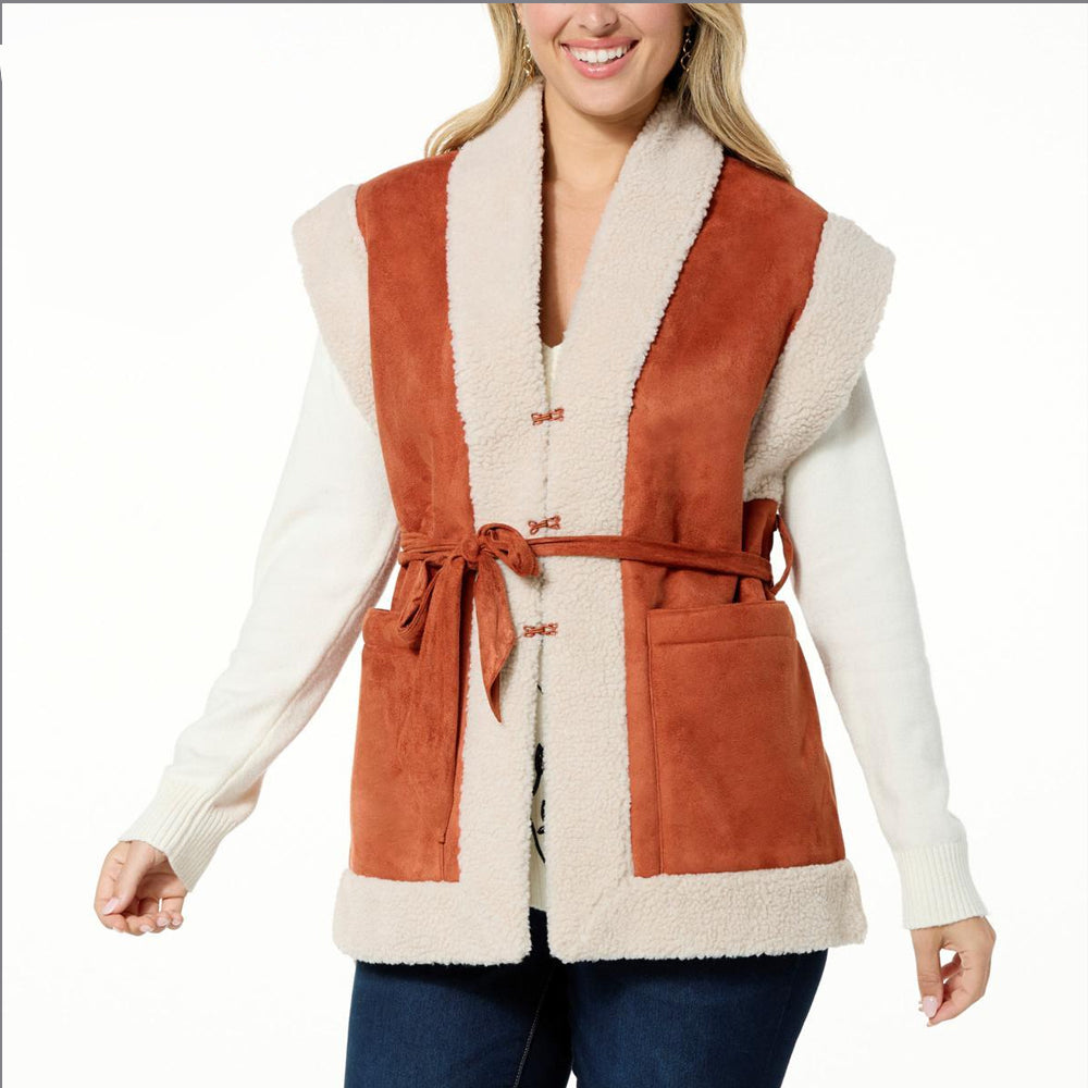 Gilman Faux Shearling Vest