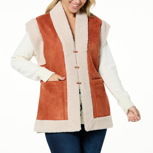 Gilman Faux Shearling Vest