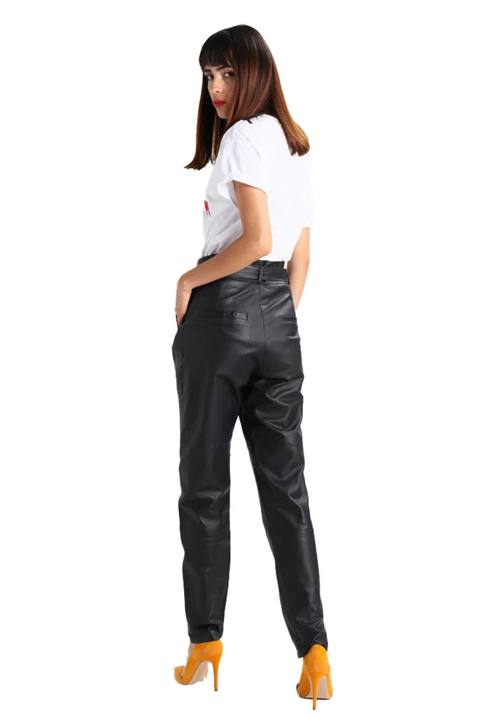 Women's Real Lambskin Leather Pant