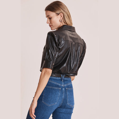 Vegan Leather Shirt