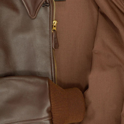 Men B3 Flying RAF Aviator Sheepskin Leather Jacket