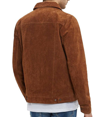 Dicke Men’s Classic Suede Leather Jacket