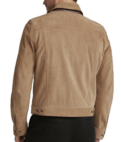 Dredo Men’s Suede Leather Jacket