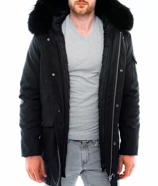 Sebastian Men’s Military M-65 Field Commander Coat
