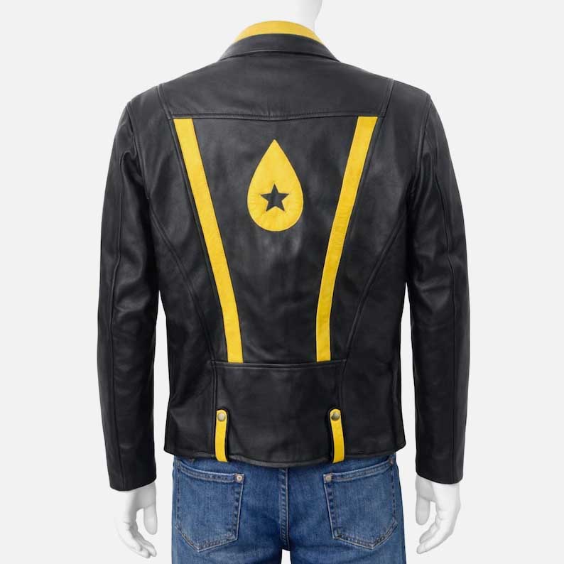 Best stylish black leather jacket inspired by Conan Gray available at Glory Store US