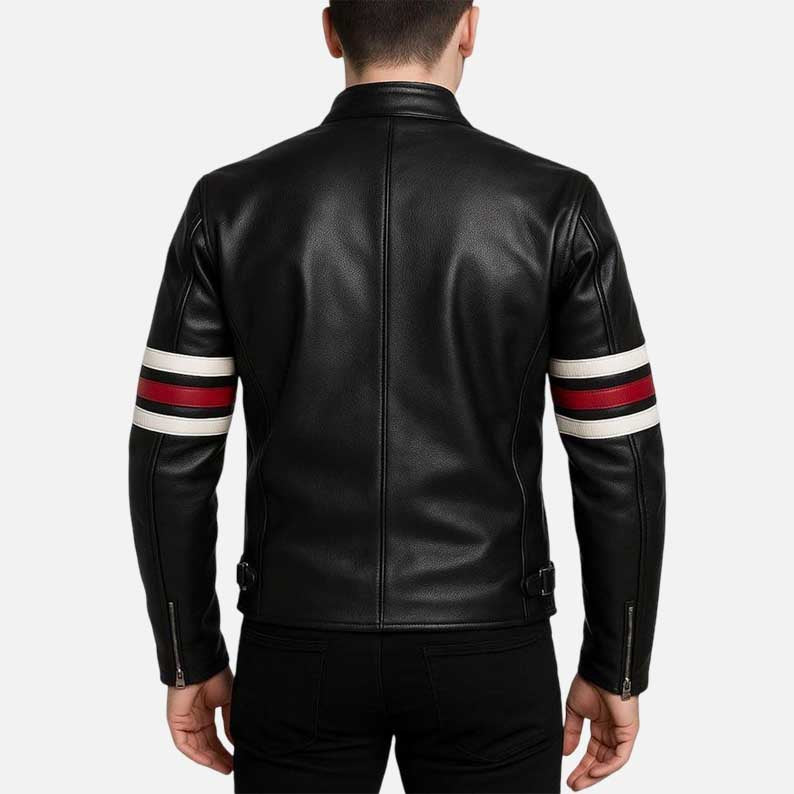 Best stylish Gregory House black leather jacket inspired by House MD available at Glory Store US