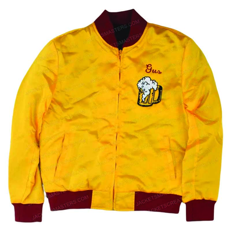 Home Alone Gus Polinski Yellow Satin Jacket