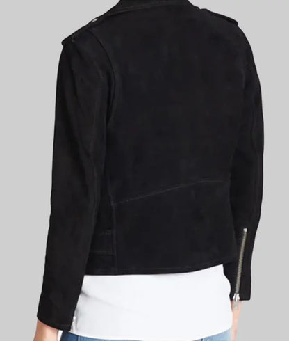 Women’s Black Double Rider Leather Jacket