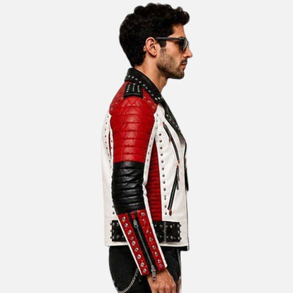 Affordable quilted moto jacket buy online with handmade biker leather craftsmanship