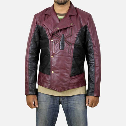 New Spider Man leather jacket for sale in premium lambskin inspired by Last Stand by Glory Store US
