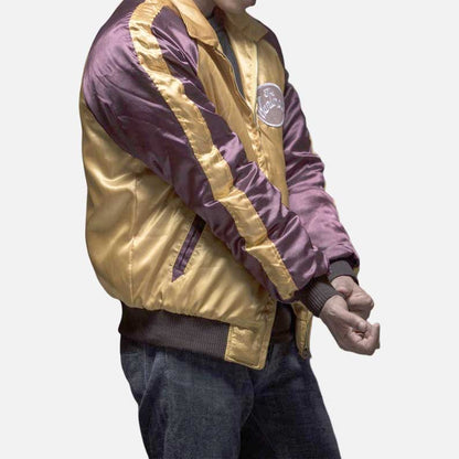 Stylish 1970s satin bomber jacket to buy inspired by The Wanderers by Glory Store US