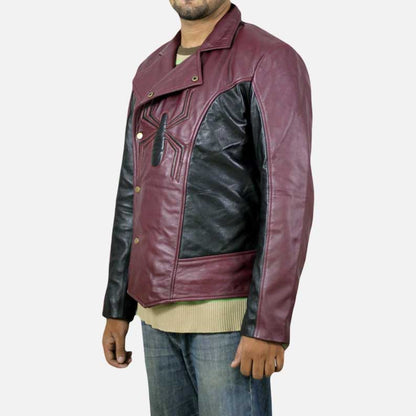 Stylish Spider Man biker leather jacket to buy for cosplay and streetwear by Glory Store US