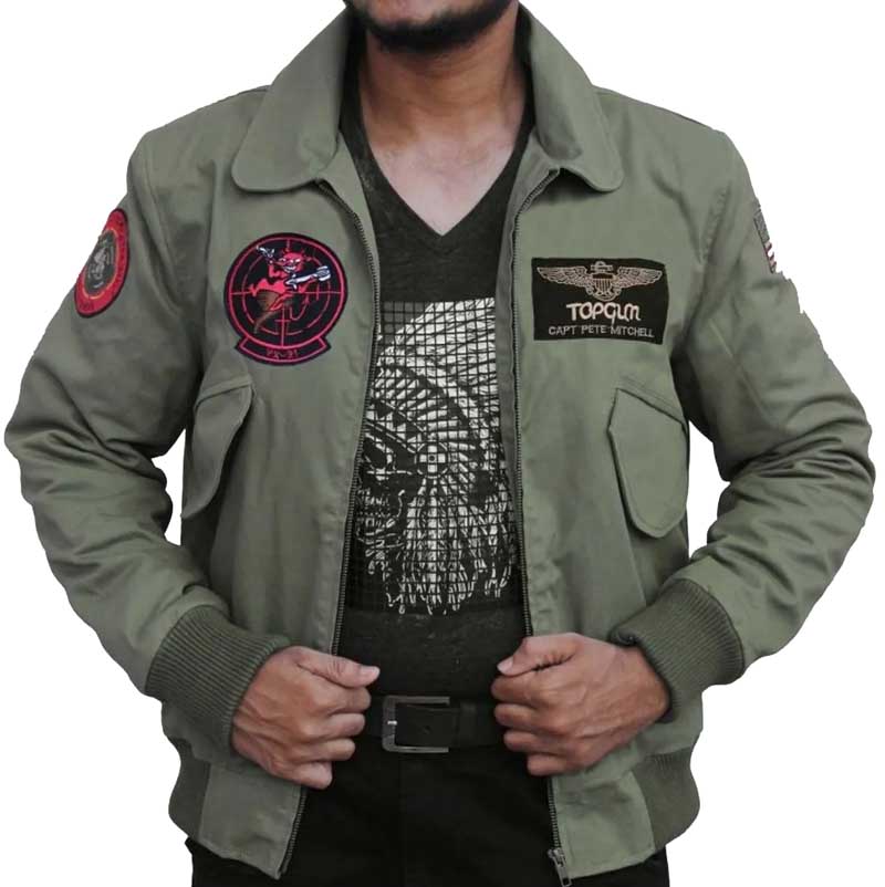 Top Gun 2 Maverick Bomber Jacket for Men