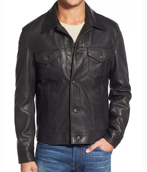 Tom Holland Uncharted Nathan Drake Brown Leather Jacket