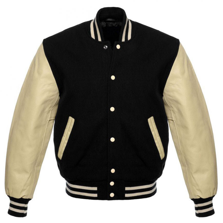 Womens black vasity bomber jacket