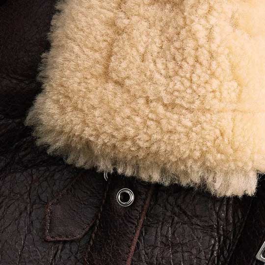 Women’s Brown Aviator Jacket